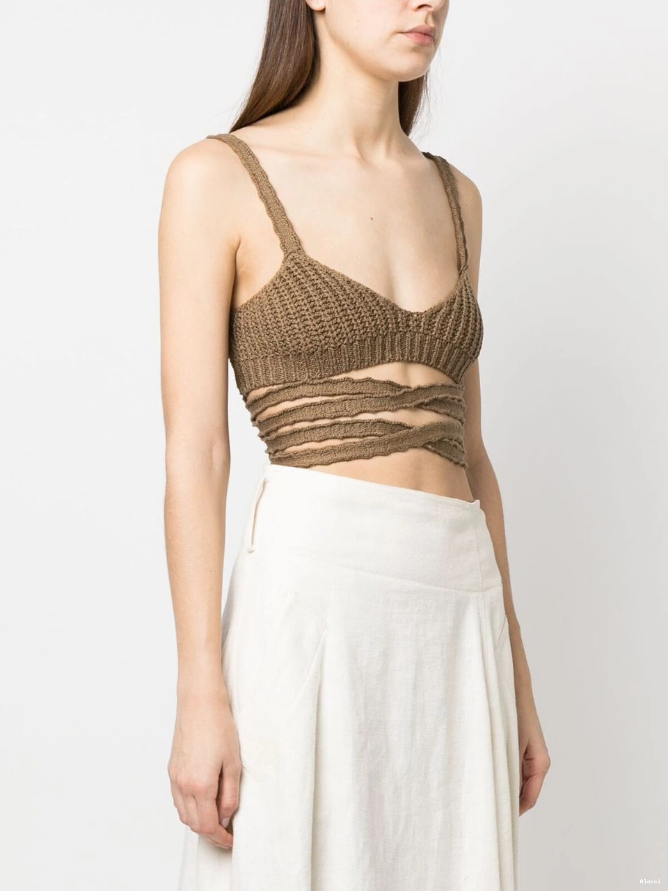 Affordable knitted Alanui Palm top Springs Women 0813